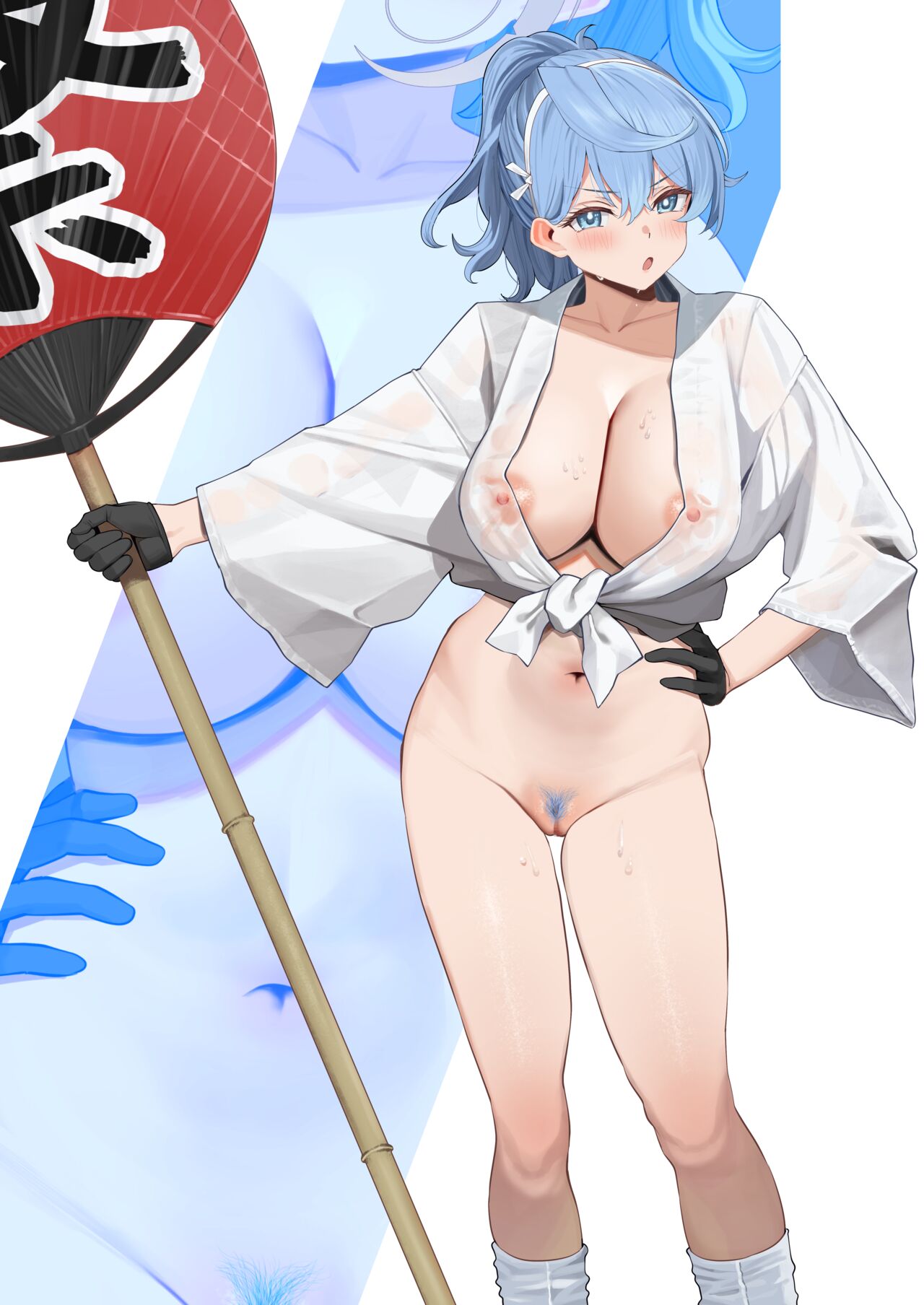 Fundoshi Happi Ako-chan to Ecchi Manga page 9 full