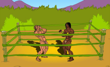 Tarzan Vs. Mandla (by Cacencst) cover