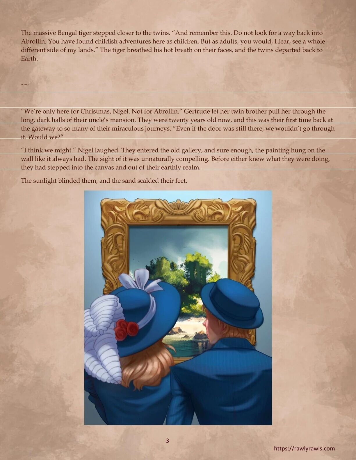 The Chronicles Of Abrollin  - 1 - english page 3 full