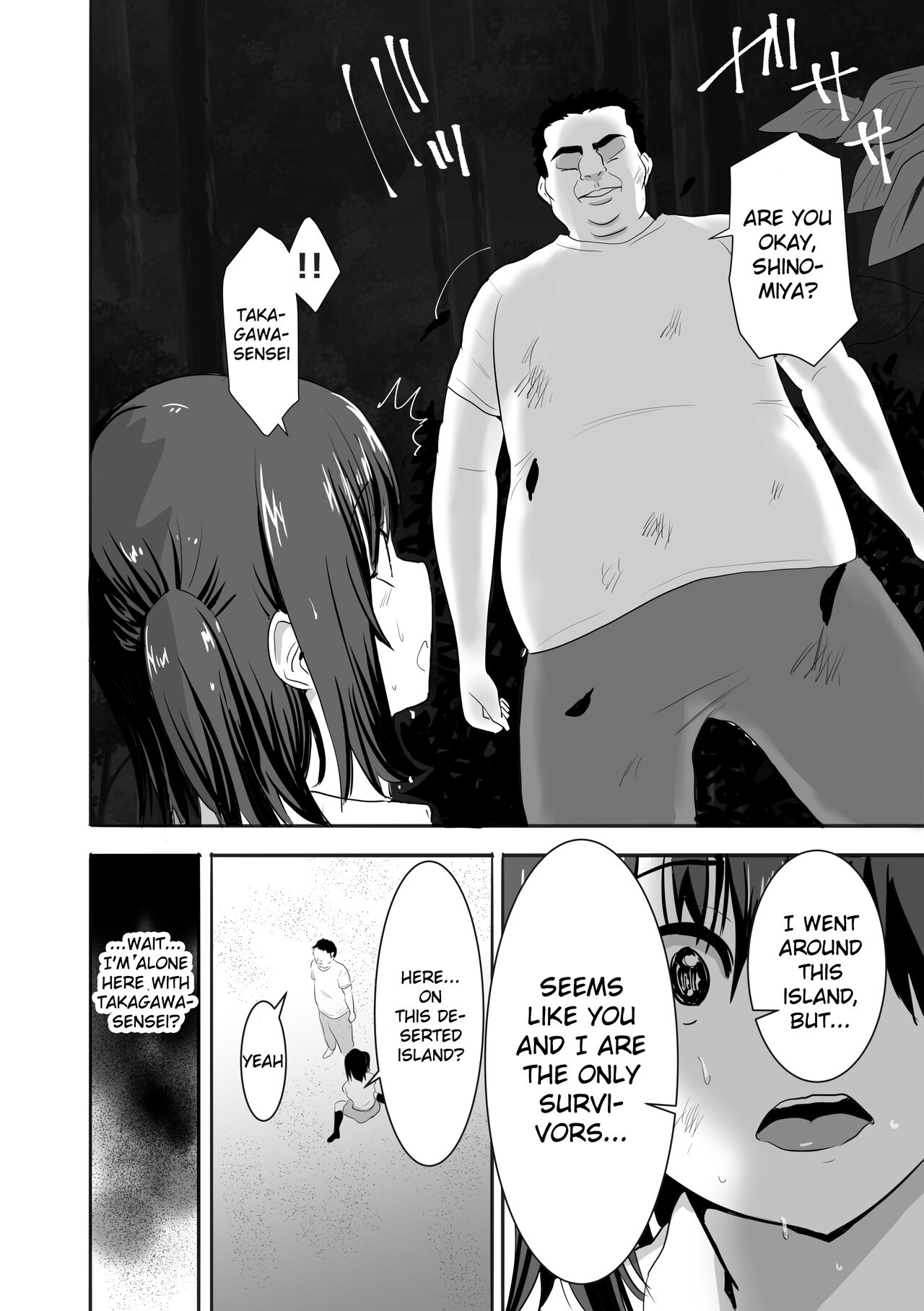 A wet see-through schoolgirl who live on an uninhabited island with a sexual-harrasing teacher she hates page 5 full