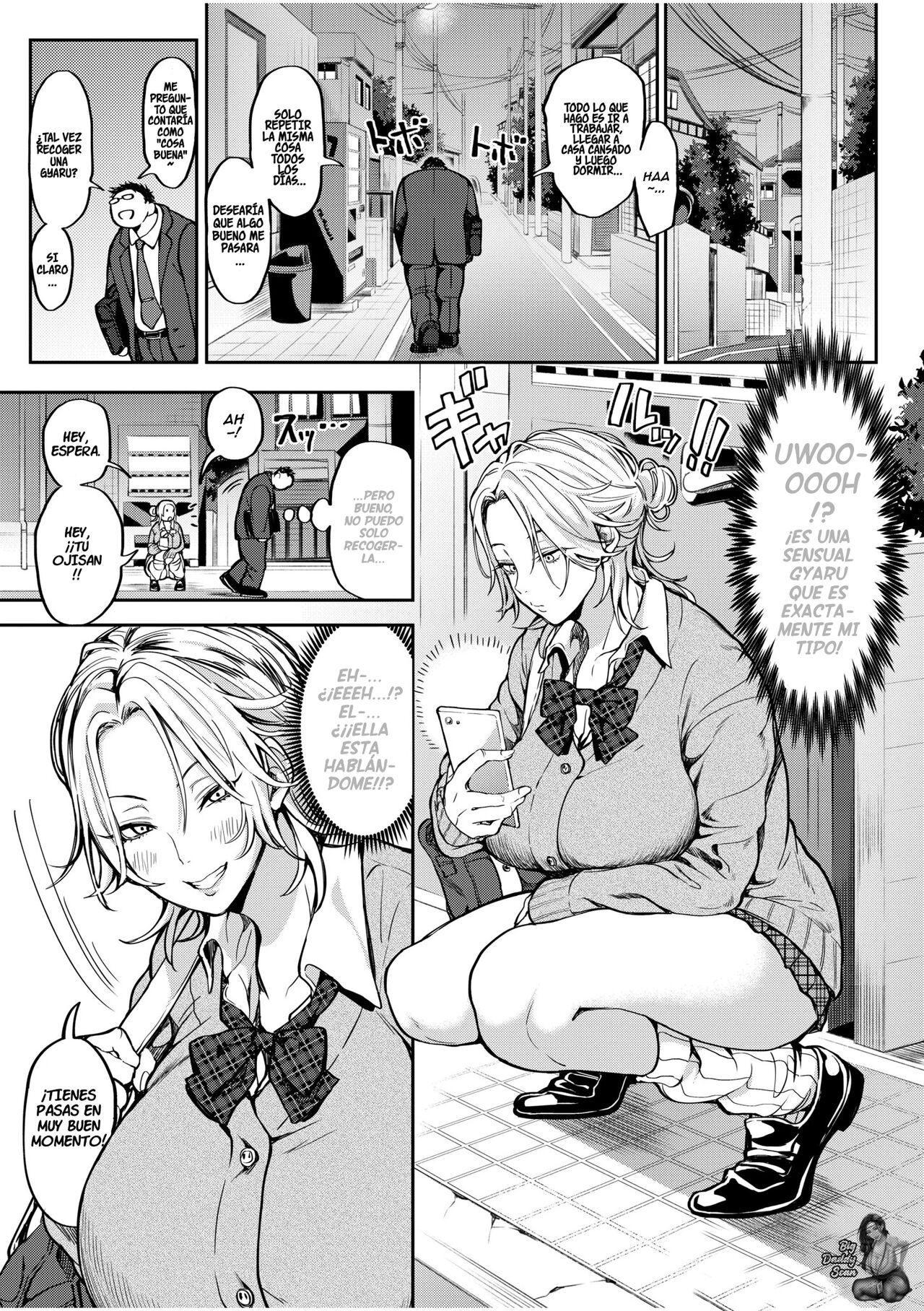 Oji-san, Tada de Namahame Ii yo... ~Iede Gal no Oshikake SEX~ page 2 full