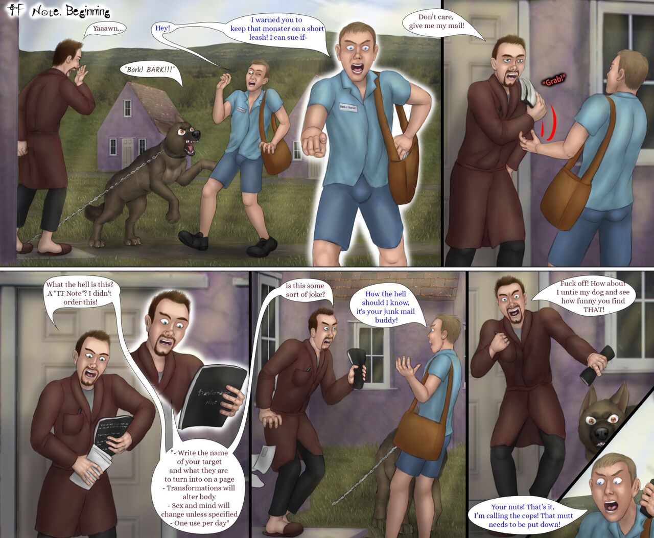 TF Note - Page 1 - Comic Porn XXX