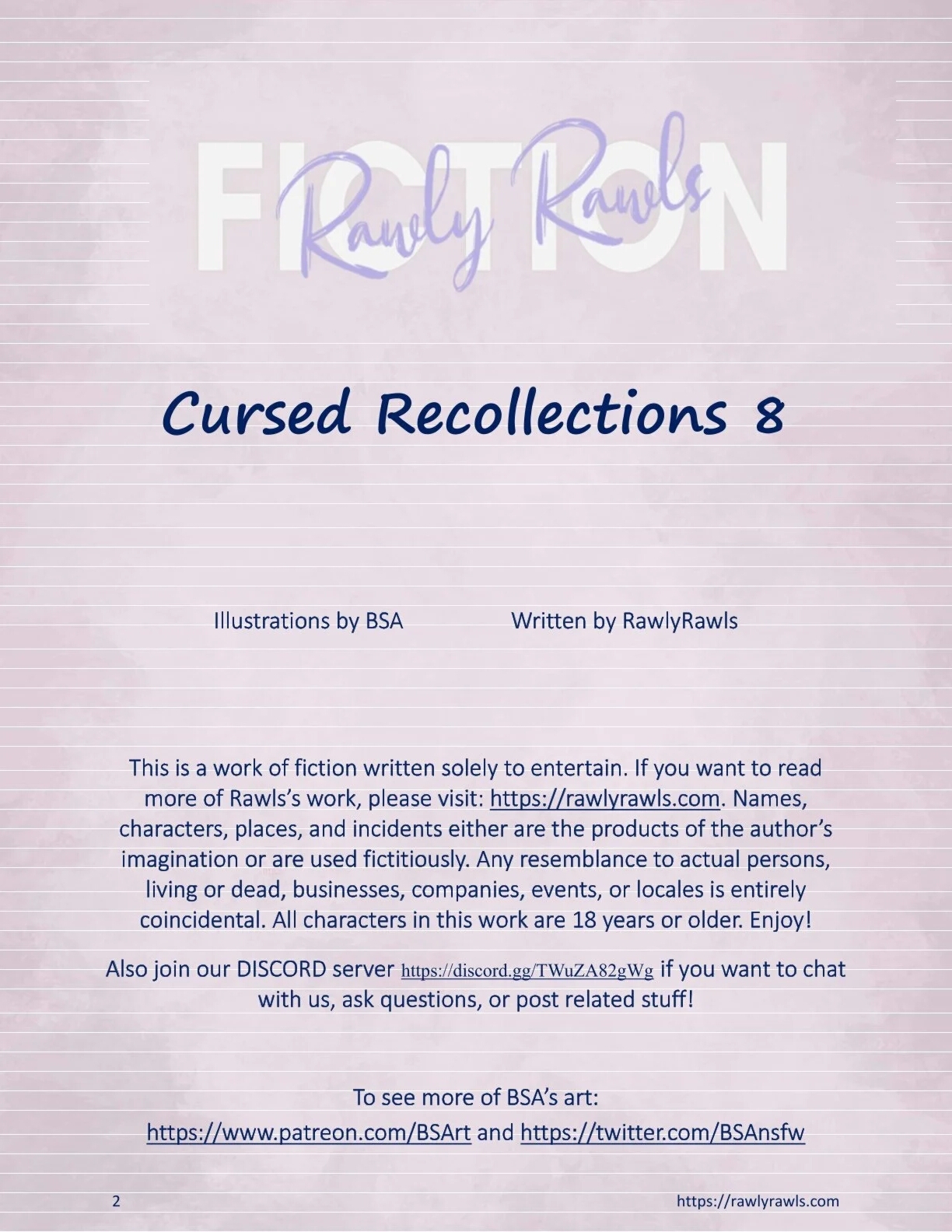 Cursed Recollections  - 8  - english page 2 full