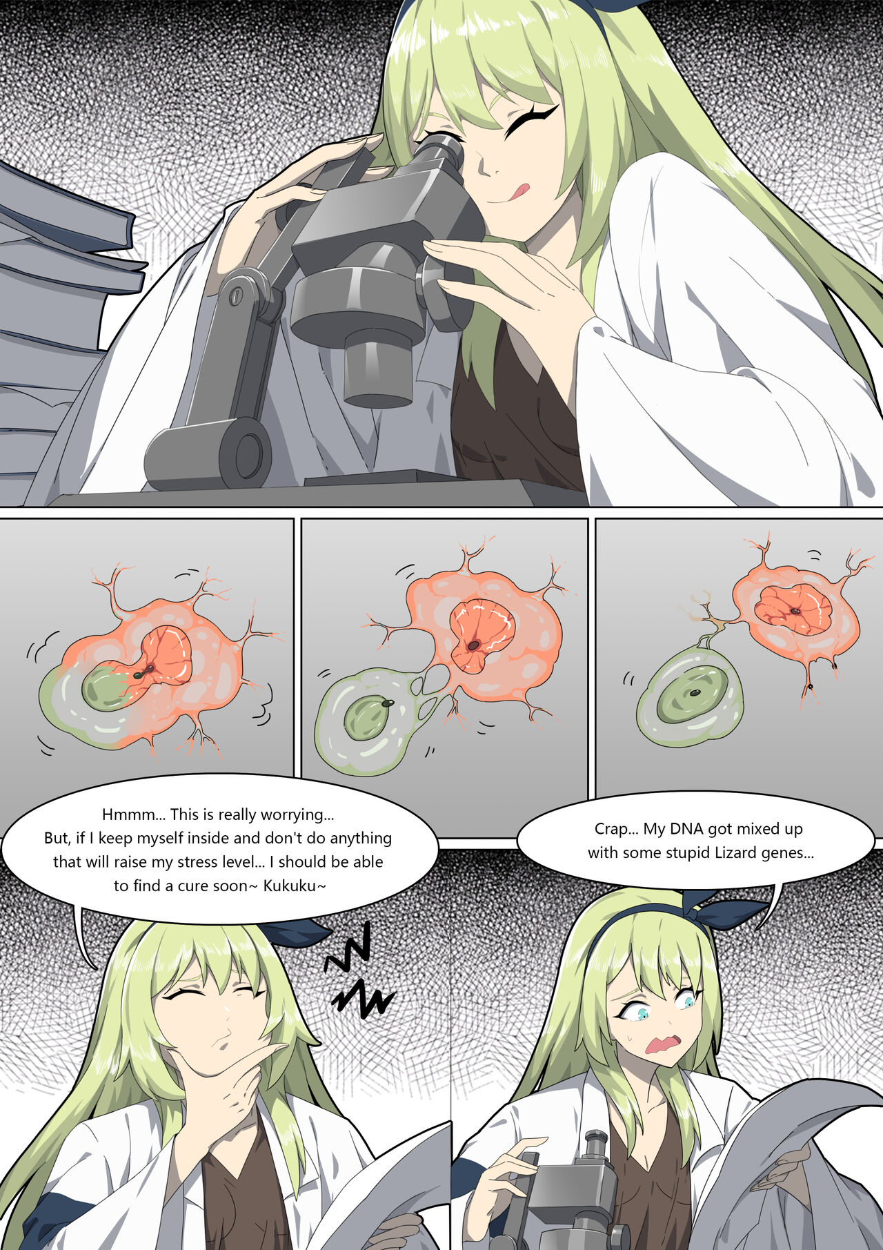 Werewolf Girl Academy VII - EN page 1 full