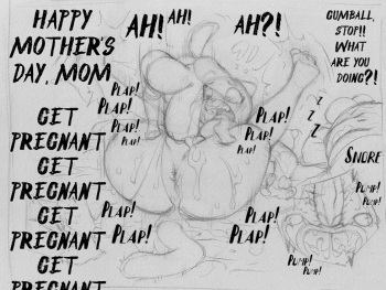 [Abe'sDrawings] Gumball x Nicole Mating Press (The Amazing World of Gumball) cover