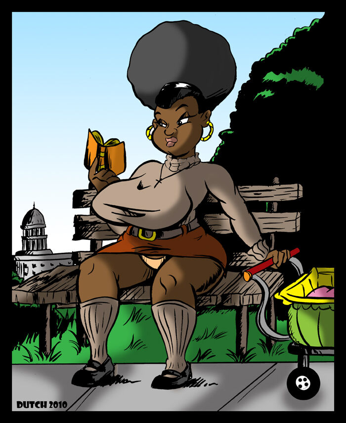 Threyon and the Afro Babe page 1 full