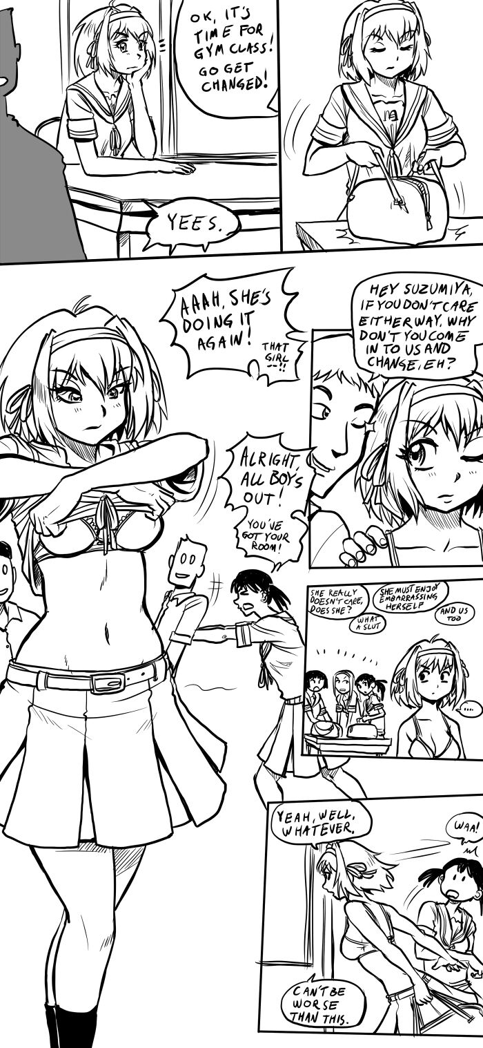 Haruhi bukkake page 1 full
