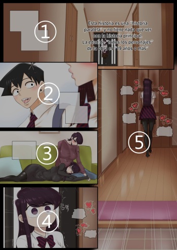 [TaejaHo] Komi-san quiere estar con su madre (Komi-san wa Komyushou Desu.) [Spanish] [Morros TRANSLATIONS] cover