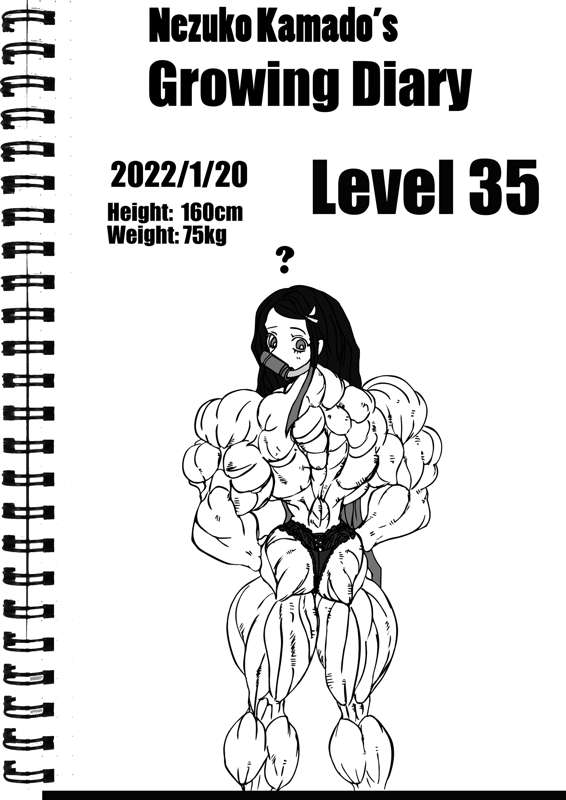 Nezuko Kamado's growing diaries page 10 full