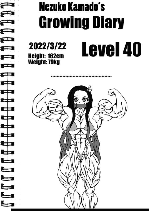 Nezuko Kamado's growing diaries page 11 full