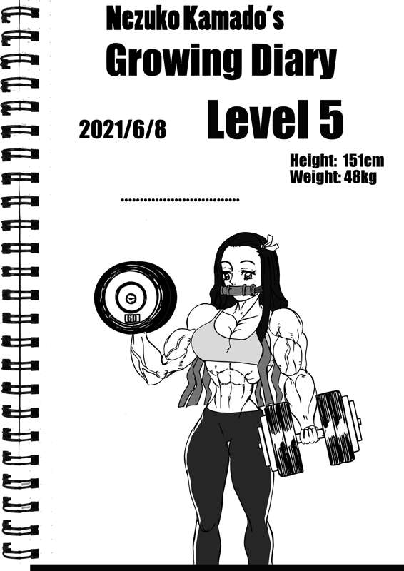 Nezuko Kamado's growing diaries page 2 full