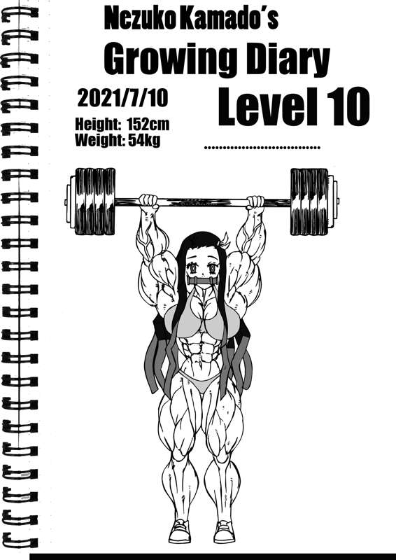 Nezuko Kamado's growing diaries page 3 full