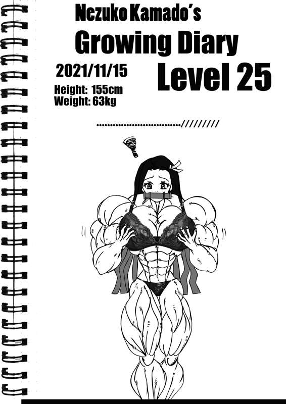 Nezuko Kamado's growing diaries page 6 full