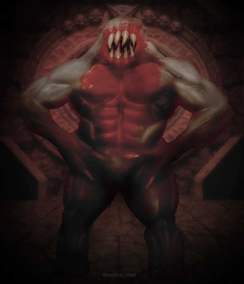 Quake - Shambler, Strogg Iron Maiden - Id Software page 10 full