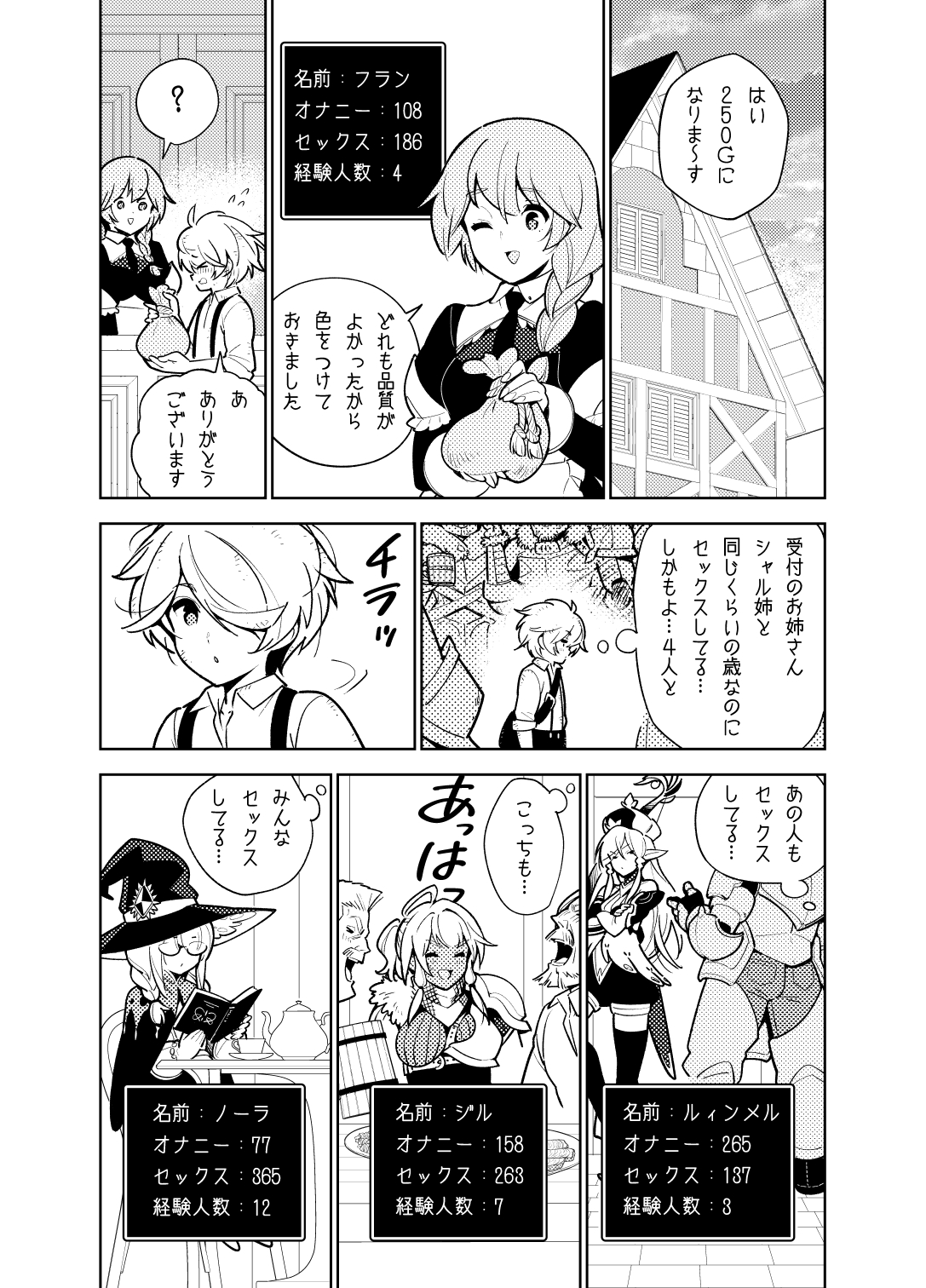 憧れのお姉ちゃんのえっちなステータスが見えるようになっちゃったボクは… page 9 full