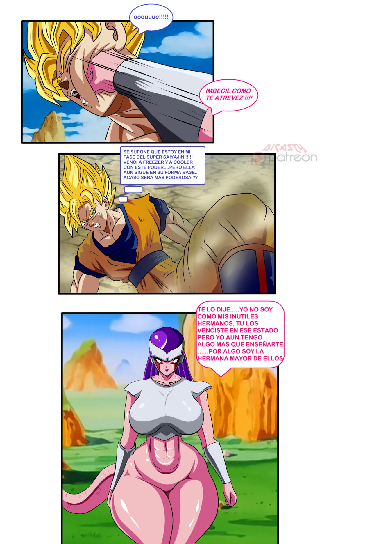 Dragon Ball X: Goku vs Gelida page 12 full
