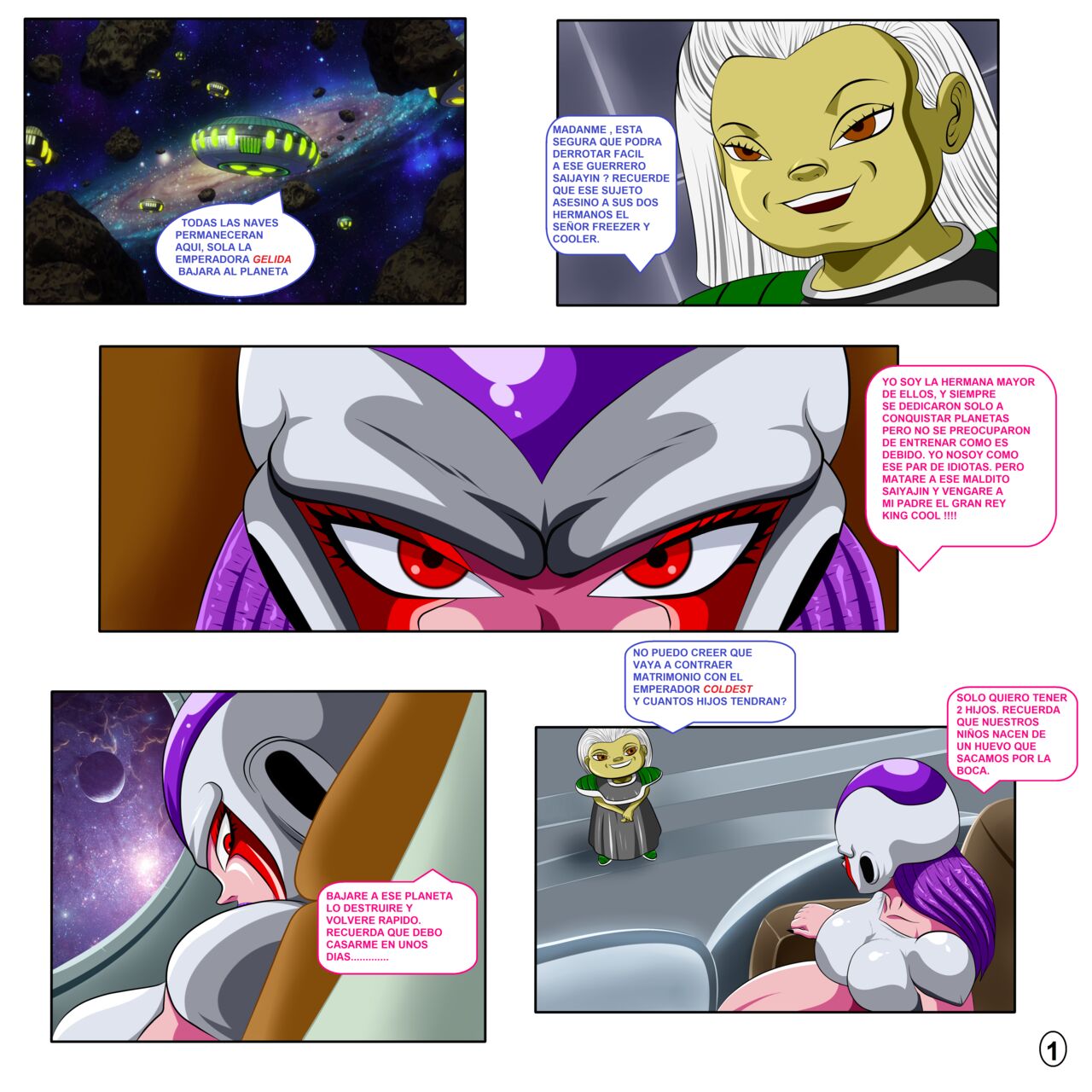 Dragon Ball X: Goku vs Gelida page 2 full