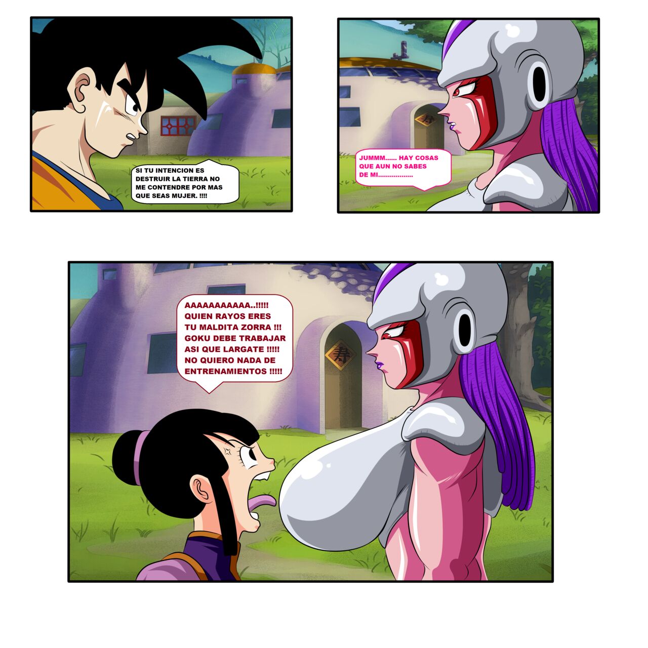 Dragon Ball X: Goku vs Gelida - Page 7 - Comic Porn XXX