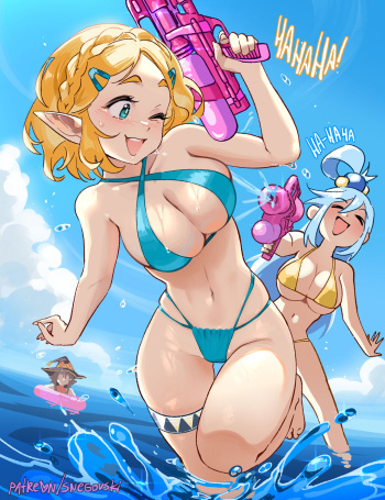 [snegovski] ZeldaSuba💦Beach Episode cover