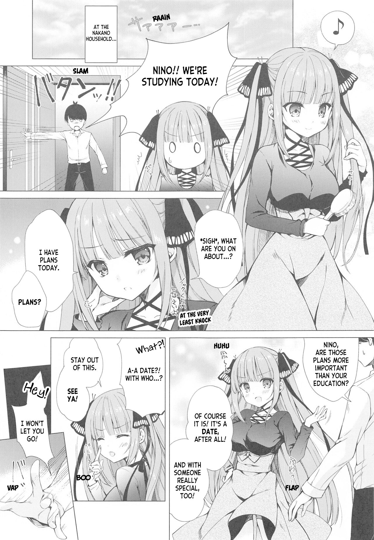 Secret Study Session 2 Nino-chan to Dokidoki Benkyoukai page 4 full