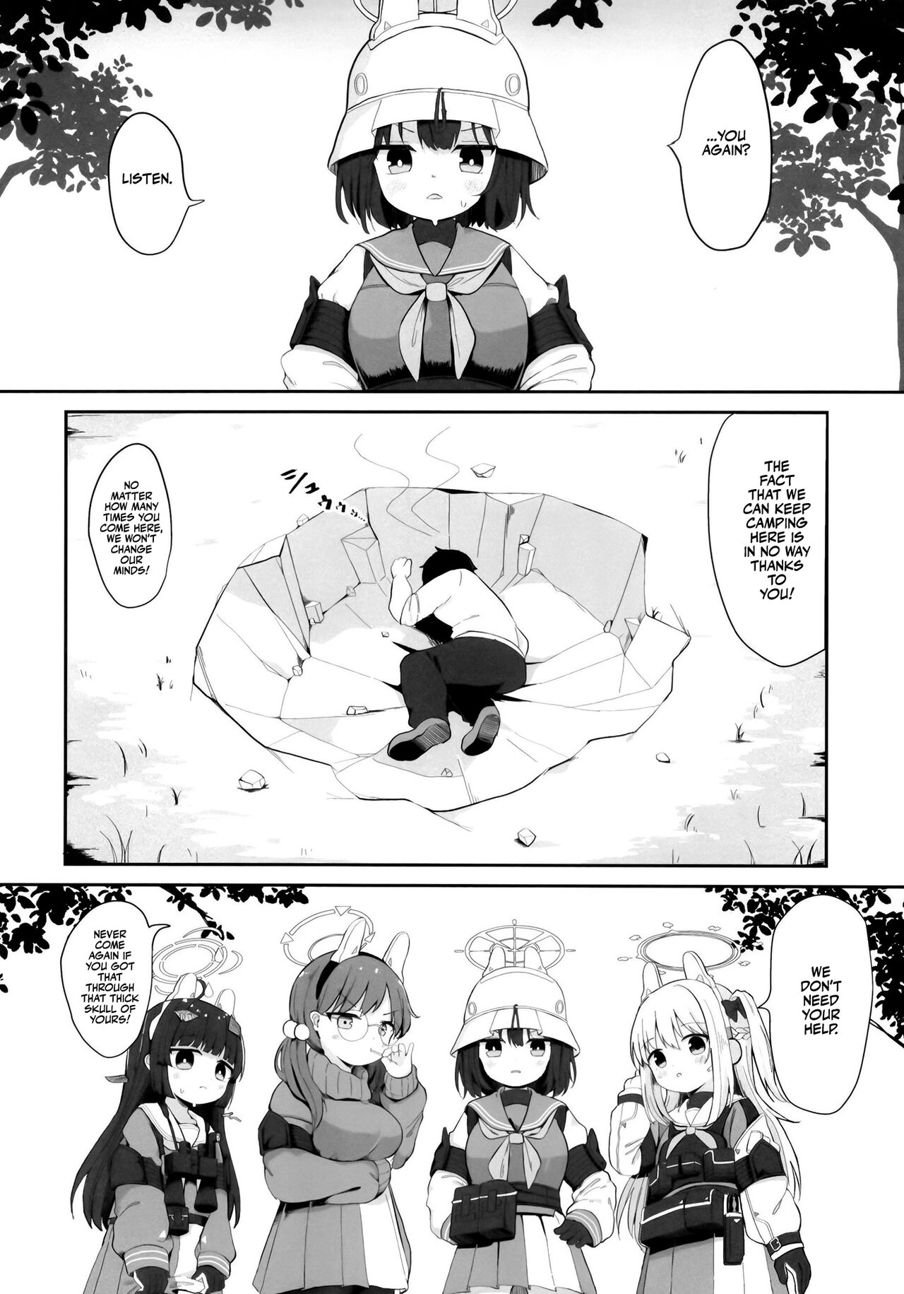 O o Furu Usagi wa Tatakareru  | The Rabbit that Wags its Tail Gets Cuddles! page 5 full