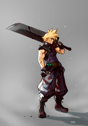 [OptionalTypo] Final Fantasy VII cover
