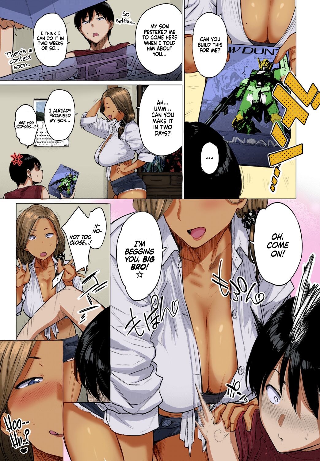 Puramo Tokashite... | Melt My Plastic Models Down… page 5 full