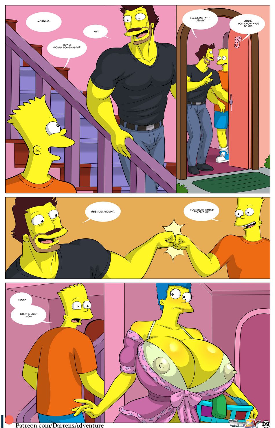 Darren's Adventure -Chapter 10 - 13 -   - ongoing - english page 9 full