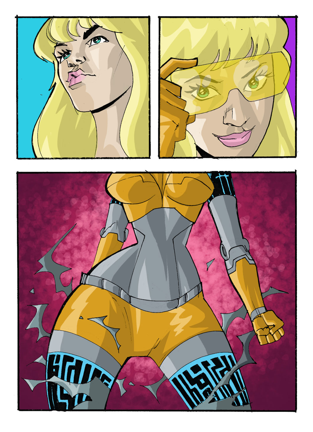 Super Blonde page 3 full