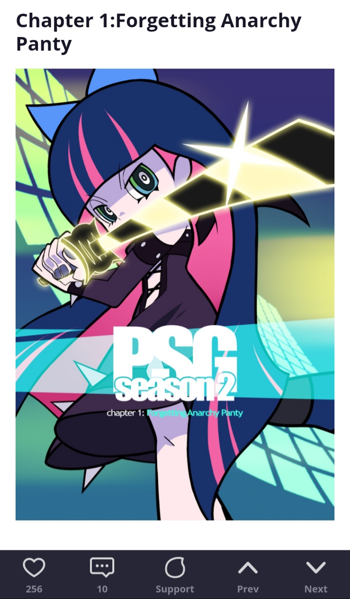 Panty and Stocking Season 2 Fan Comic page 1 full