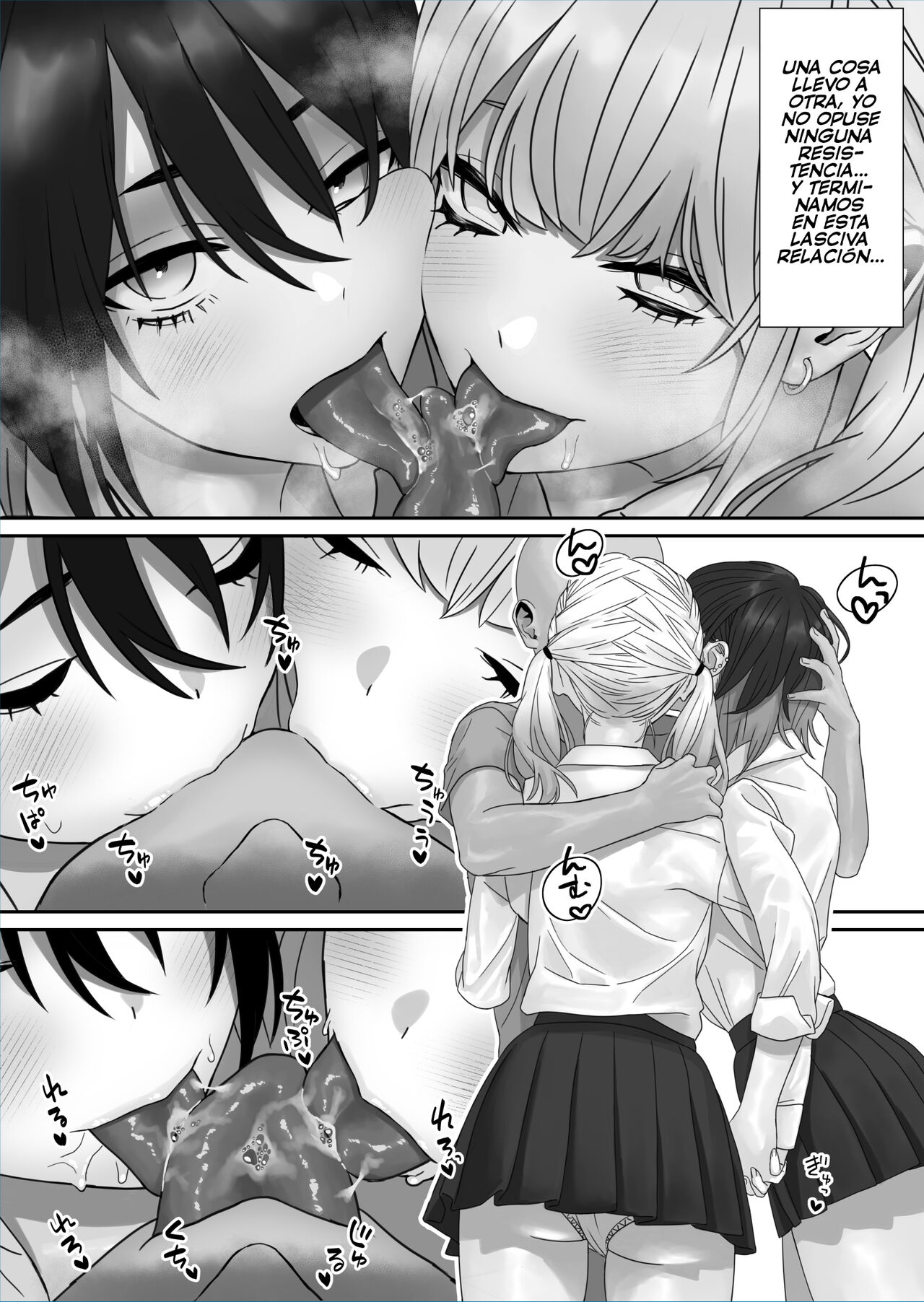 Bakunyuu Shimai ni Natsukareru | Un Par de Hermanas Tetonas me Tomaron Cariño page 7 full