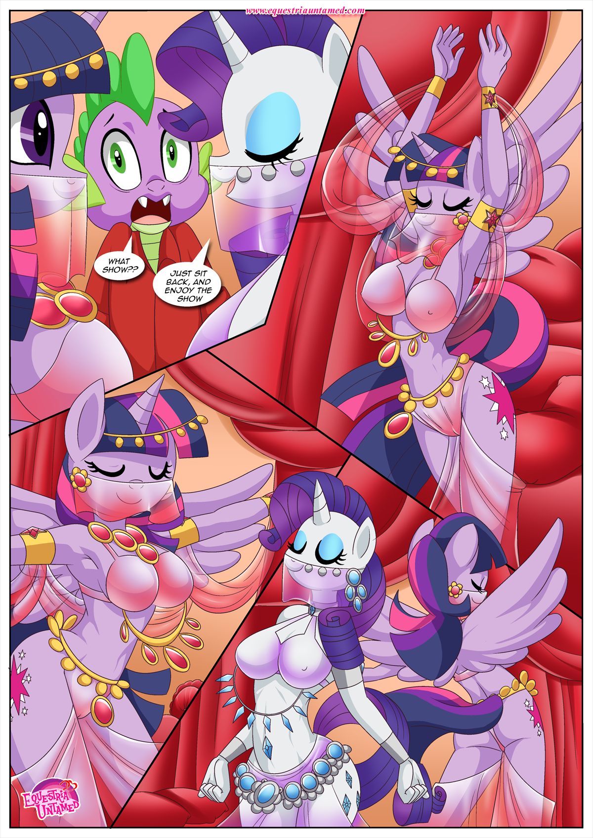 The Sultan And His Sirens | My Little Pony Friendship is Magic page 9 full