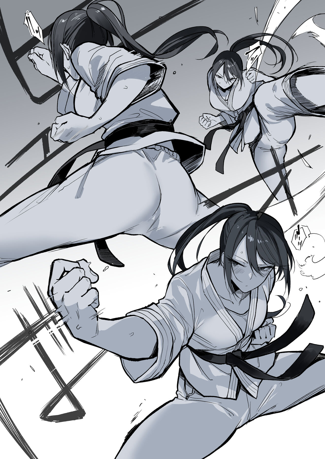 Asedaku Karate Onee-san 2 page 2 full