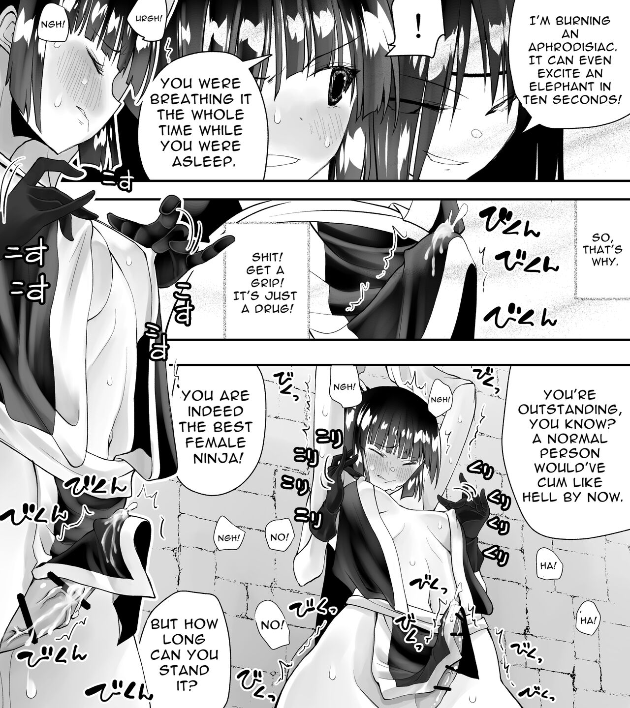 Kunoichin | Ninja Dickgirl 1 page 12 full