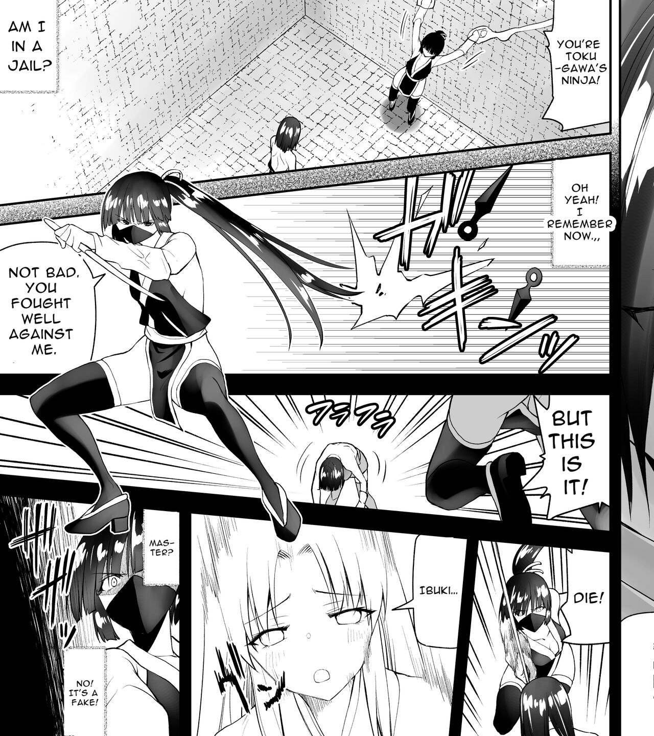 Kunoichin | Ninja Dickgirl 1 page 7 full