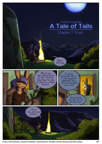 [Feretta] A Tale of Tails: Chapter 7 - Scars cover