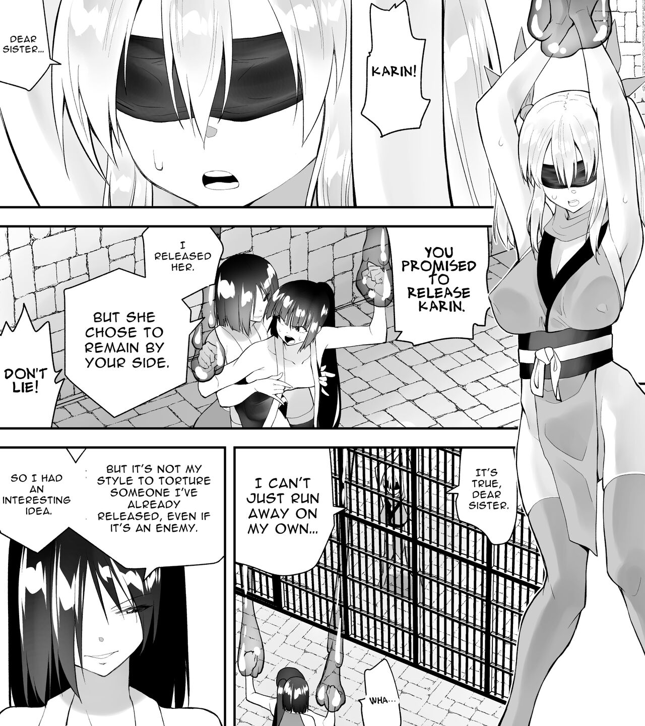 Kunoichin San | Ninja Dickgirl 3 page 7 full