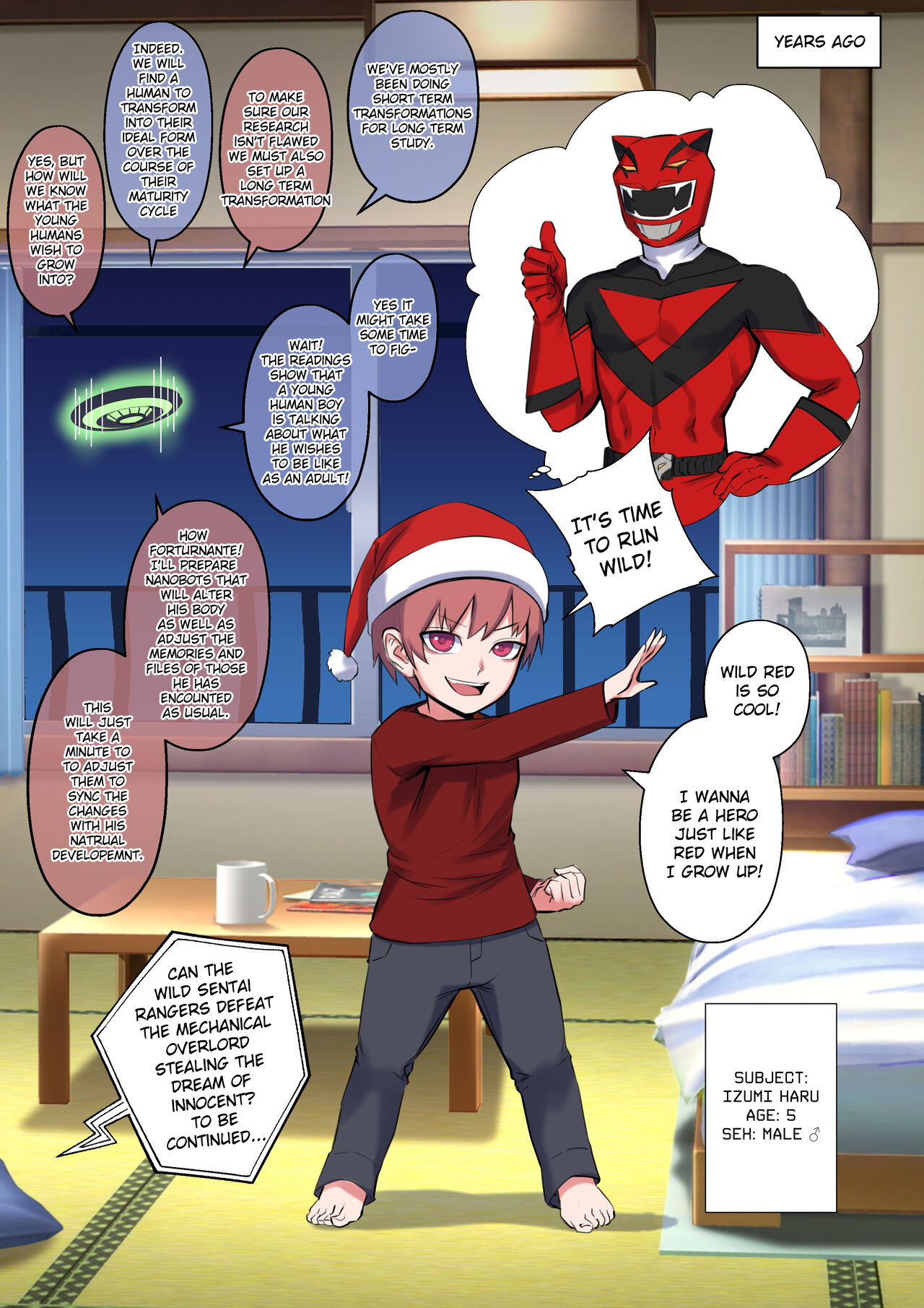 A Christmas Wish: Ideal Body page 1 full
