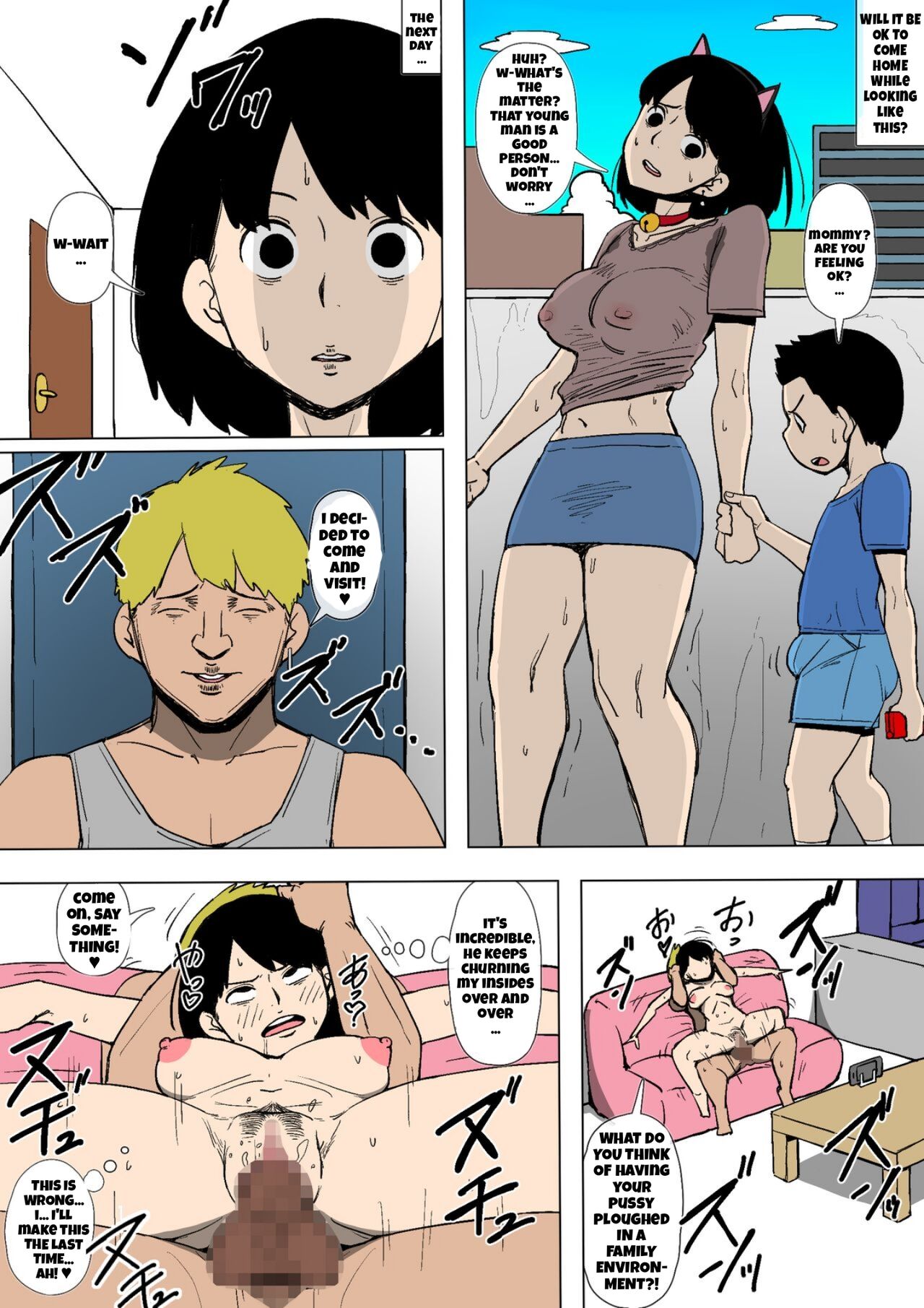 Mom was defeated by a delinquent page 12 full