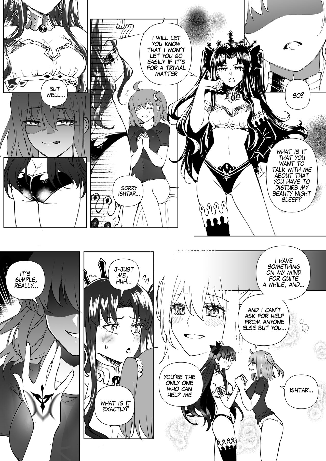 FGO Gudako Ishtar Possession page 4 full