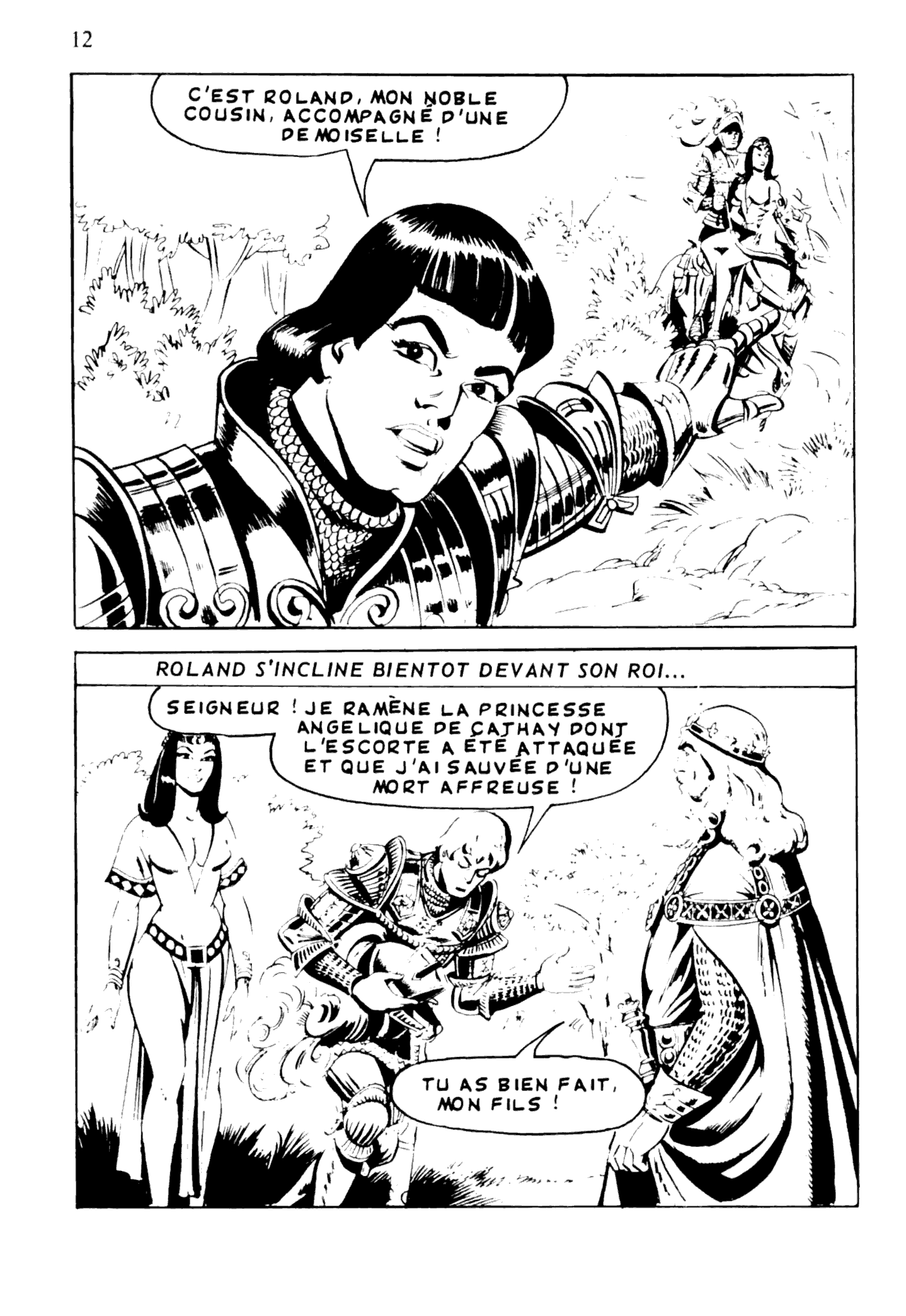 Angélique #1 - Angélique et les paladins de Charlemagne page 12 full