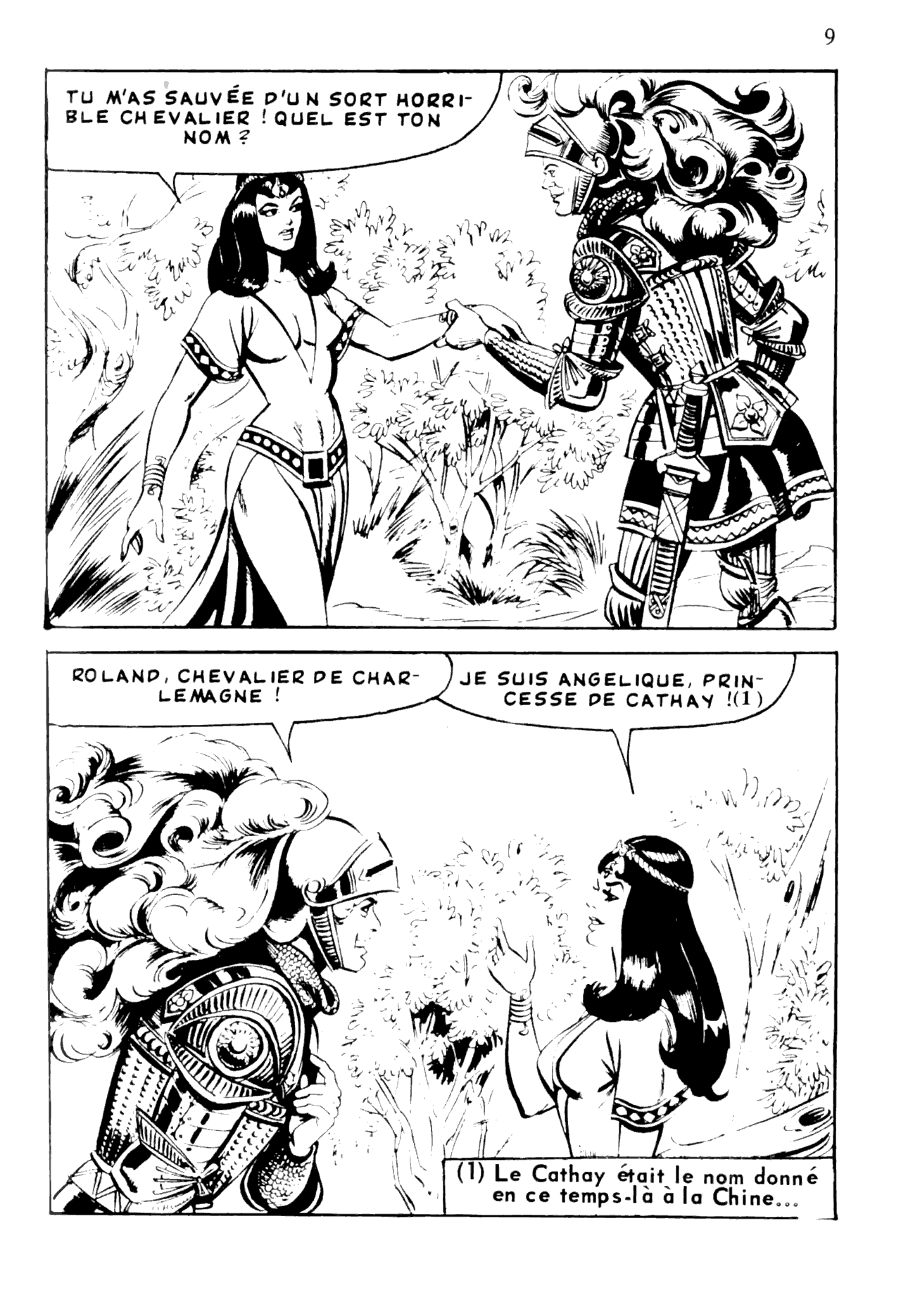 Angélique #1 - Angélique et les paladins de Charlemagne page 9 full