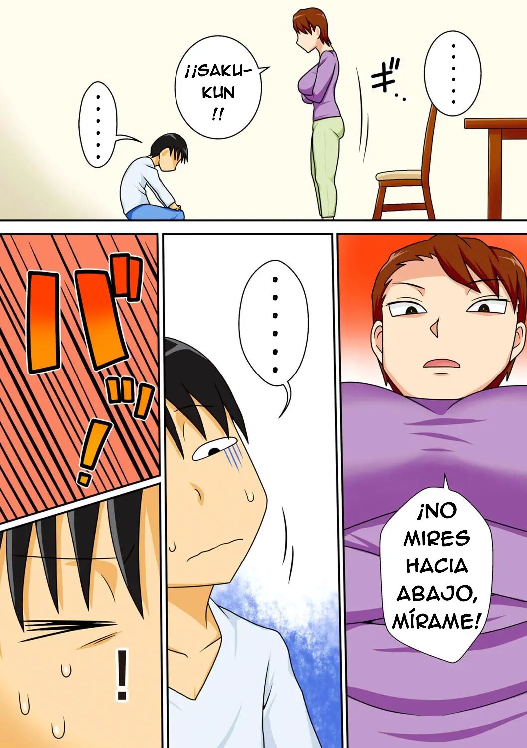 Shy Nephew Wants to Fuck Auntie /SPANISH/ page 11 full