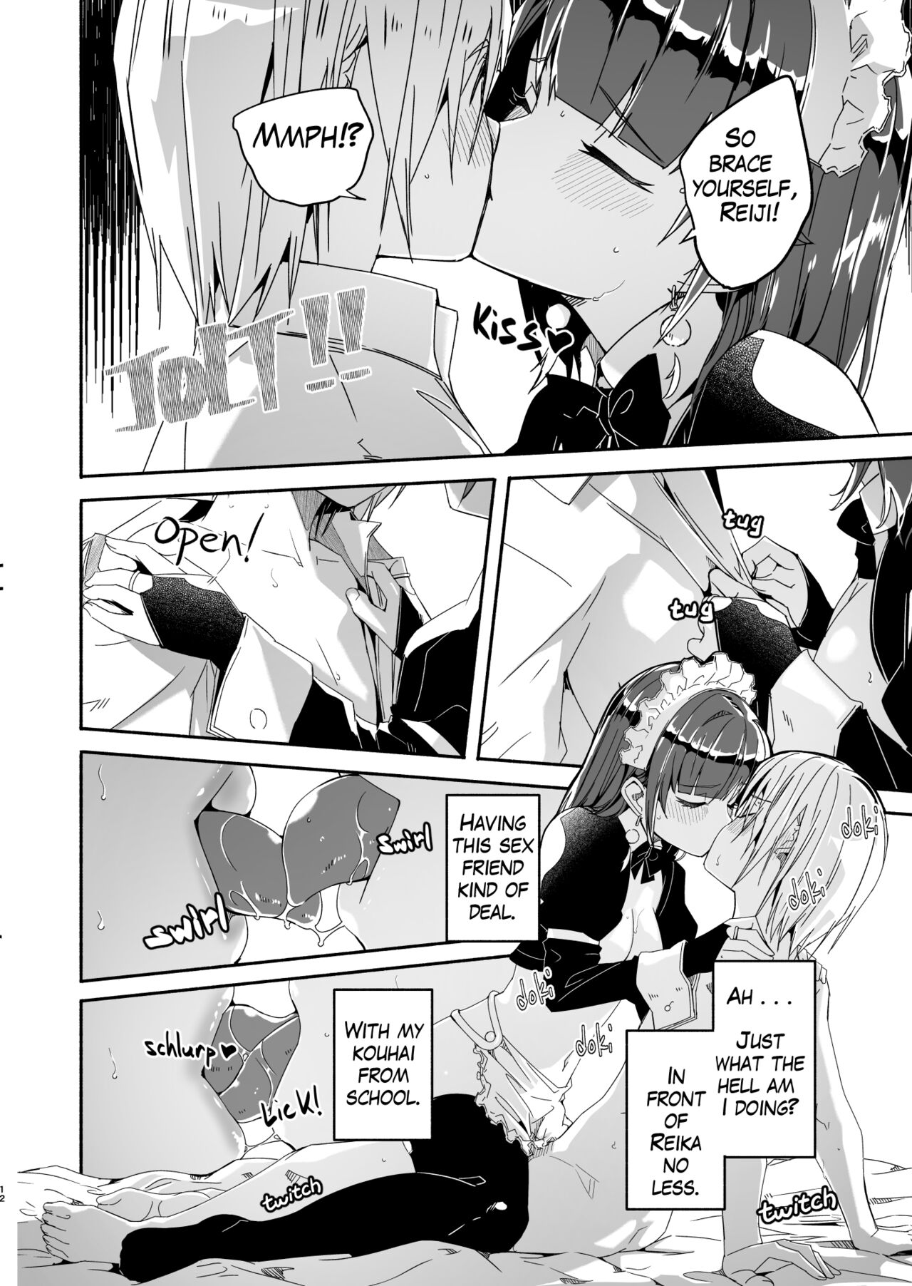 Reika is a my splendid Queen #03 page 12 full