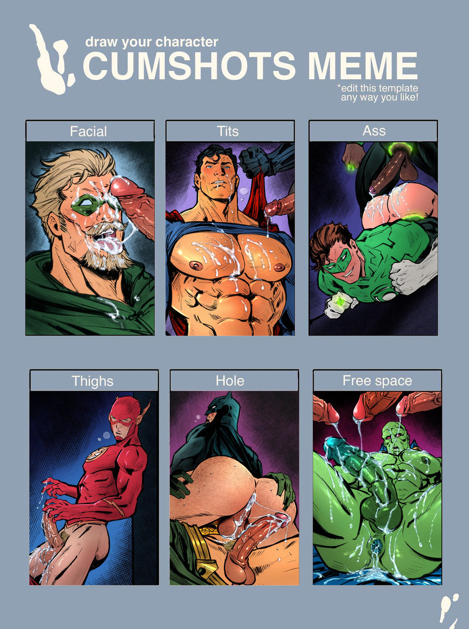 Justice League Cumshots page 1 full