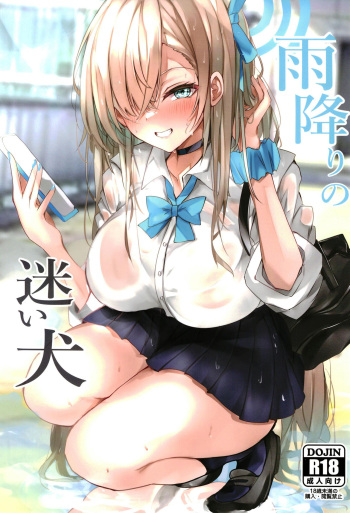 (C102) [espresso (Mutou Mame)] Amefuri no Mayoi Inu (Blue Archive) cover