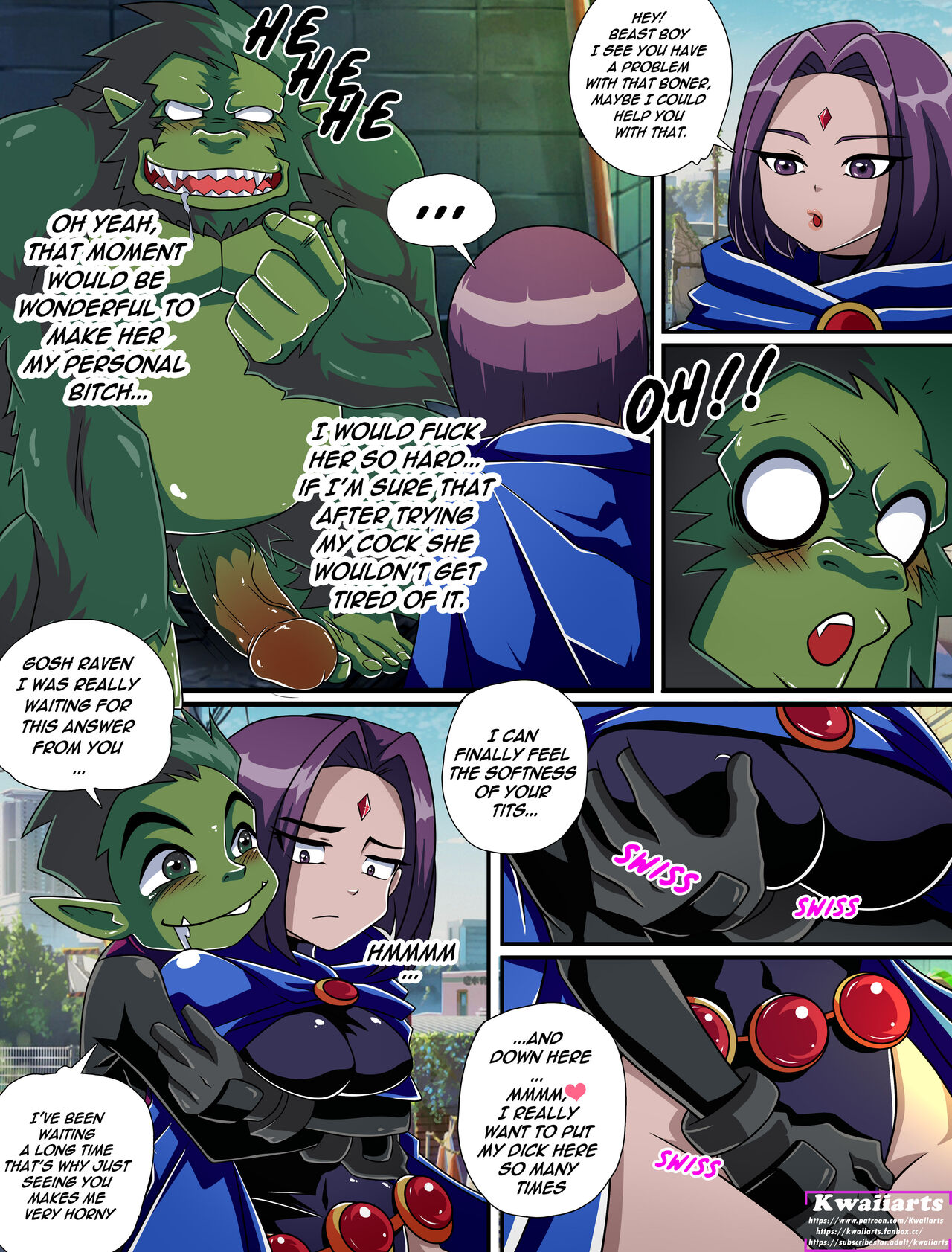 Hot Titans page 5 full