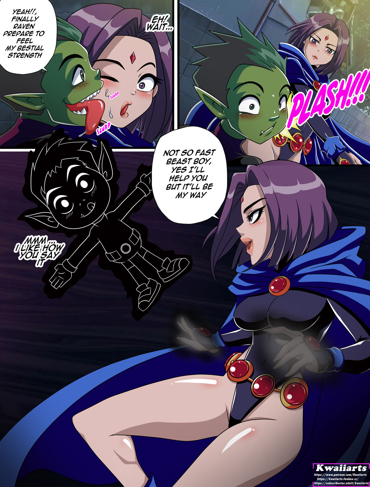 Hot Titans page 6 full