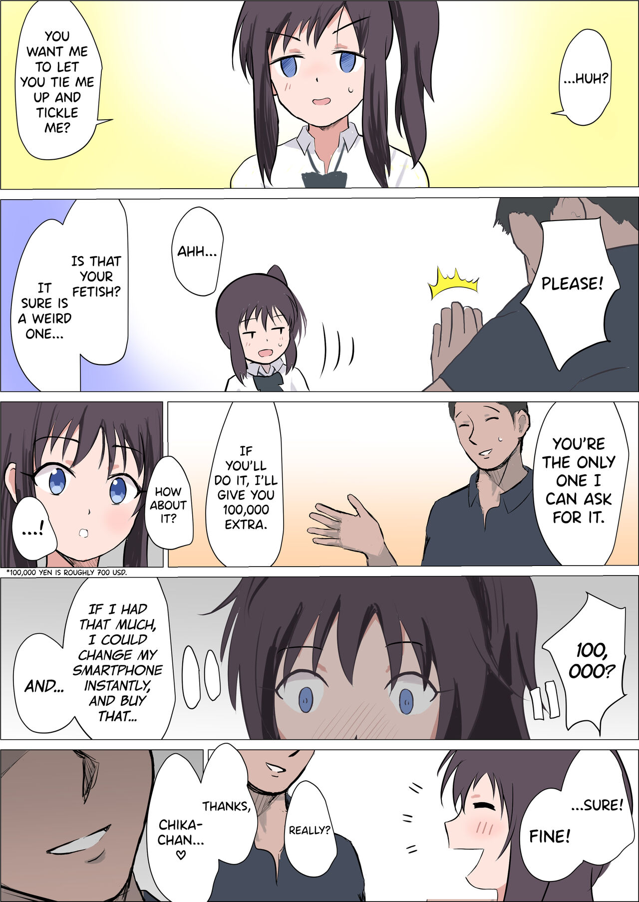Bitch Girl vs Kusuguri page 4 full