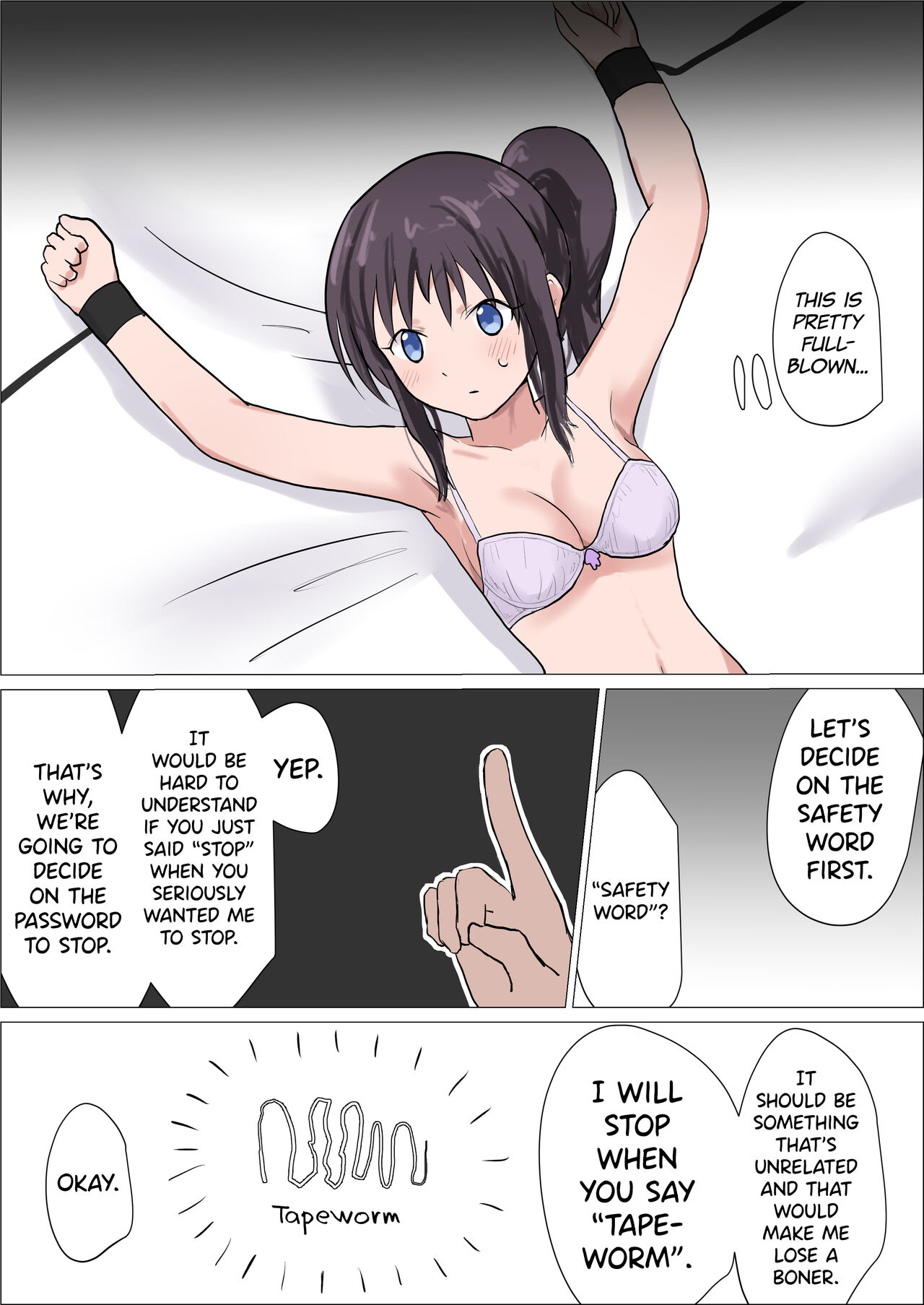Bitch Girl vs Kusuguri page 5 full